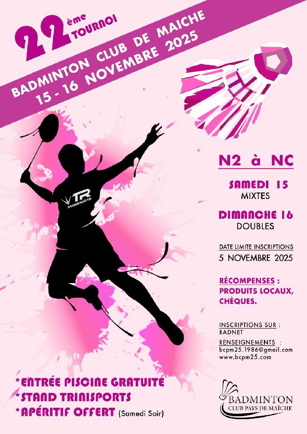 22ème TOURNOI DU BCPM